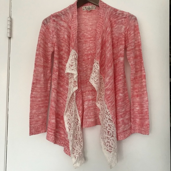 Pink Republic Other - PINK REPUBLIC**Knit & Lace Cardigan**Med Age 10/12 $88